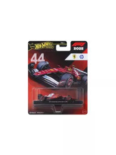   Mattel Hot Wheels - FERRARI F1 SF-25 TEAM SCUDERIA FERRARI HP SF25 N 44 SEASON 2025 LEWIS HAMILTON RED