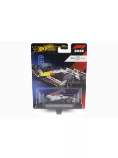   Mattel Hot Wheels - RACING BULLS F1 VCARB-02 TEAM VISA CASH APP N 6 SEASON 2025 ISACK HADJAR WHITE BLACK