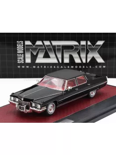   Matrix Scale Models - CADILLAC FLEETWOOD SIXTY BROUGHAM 1972 BLACK