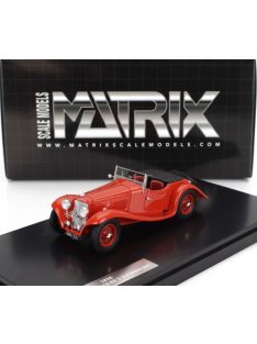   Matrix Scale Models - ASTON MARTIN 15/98 2-4 SEATER ROADSTER OPEN 1938 RED