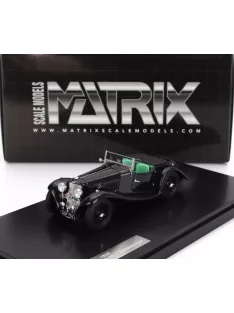   Matrix Scale Models - ASTON MARTIN 15/98 2-4 SEATER ROADSTER OPEN 1938 BLACK