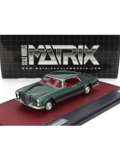   Matrix Scale Models - FACEL VEGA EXCELLENCE EX2 1962 GREEN MET SILVER