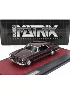   Matrix Scale Models - FACEL VEGA EXCELLENCE EX2 1962 BORDEAUX SILVER