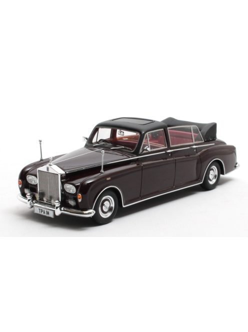Matrix Scale Models - ROLLS ROYCE PHANTOM VI LANDAULETTE SEMICONVERTIBLE OPEN 1973 BROWN