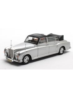   Matrix Scale Models - ROLLS ROYCE PHANTOM VI LANDAULETTE SEMICONVERTIBLE OPEN 1973 SILVER BLACK