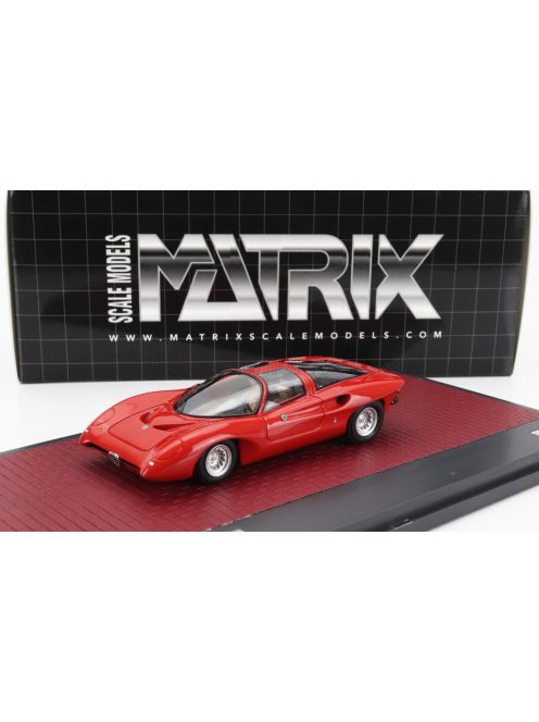Matrix Scale Models - ALFA ROMEO 33/2 COUPE 1969 RED