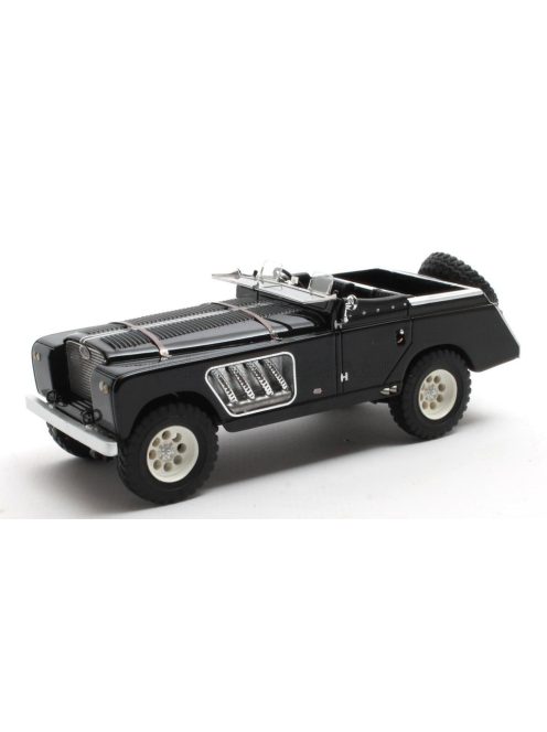 Matrix Scale Models - LAND ROVER 109 BELL AURENS LONGNOSE OPEN 2008 BLACK