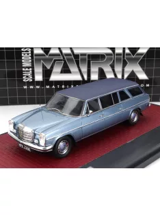   Matrix Scale Models - MERCEDES BENZ V114 LWB CRAYFORD ESTATE 1971 LIGHT BLUE MET
