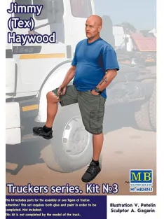 Master Box - Jimmy (Tex) Haywood,Truckers series Kit3