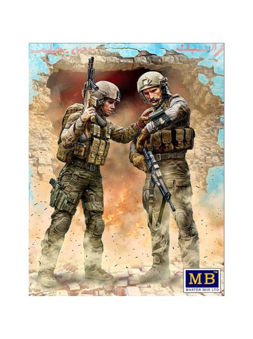 Master Box Ltd. - Our route has been changed! Modern War Series, kit No.1