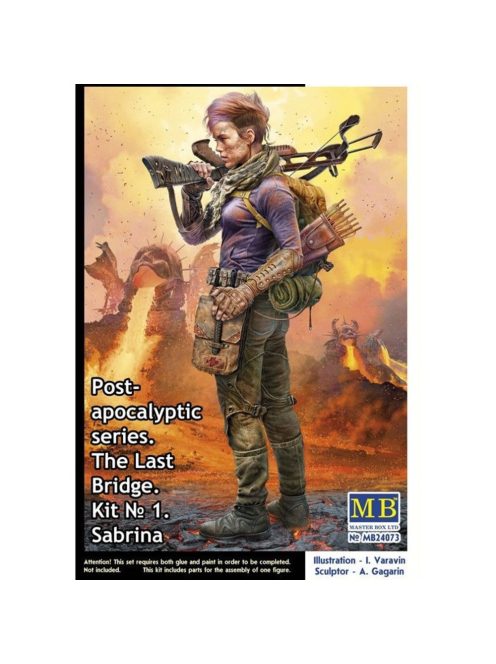 Master Box Ltd. - Post-Apocalyptic series. The last bridge. Kit No.1. Sabrina