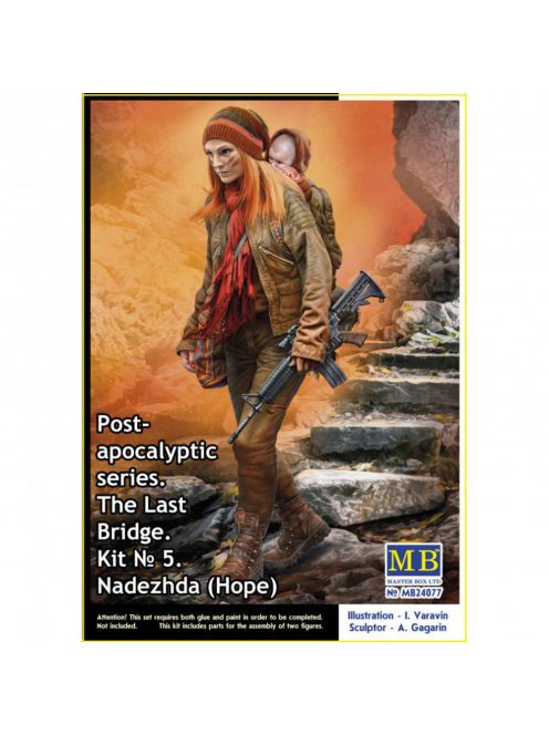 Master Box Ltd. - Nadezhda (Hope). Pst-apocalyptic series. The Last Bridge. Kit No.5