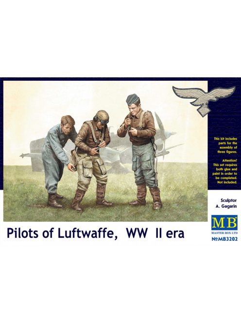 Master Box - Pilots of Luftwaffe, WW II era