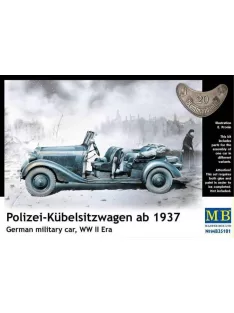   Master Box - Polizei-Kuebelsitzwagen ab 1937,German military car, WW II Era