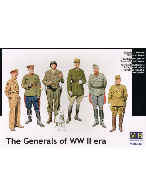 Master Box - The Generals of WW II