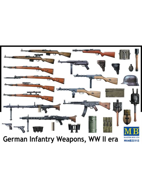 Master Box - German Infantry Weapons, WW II era