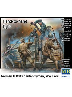   Master Box - Hand-to-hand fight, German & British infantrymen, WW I era