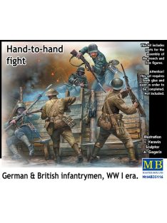   Master Box - Hand-to-hand fight, German & British infantrymen, WW I era