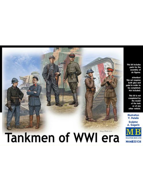 Master Box - Tankmen of WWI era