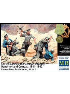   Master Box - Soviet Marines & German Infantry,Hand-to-hand Comabt, 1941-1942