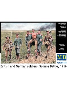 Master Box - British and German soldiers, Somme Battle,1916