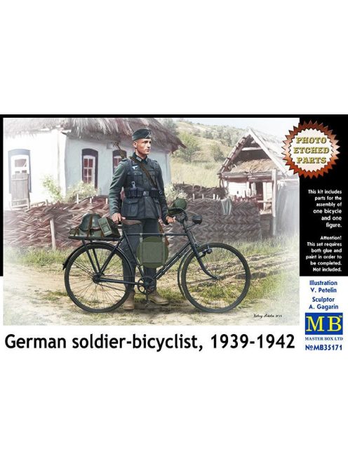 Master Box - German soldier-bicylist,1939-1942
