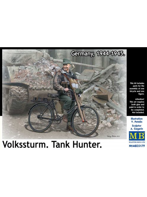 Master Box - Volkssturm. Tank Hunter. Germany, 1944-1945