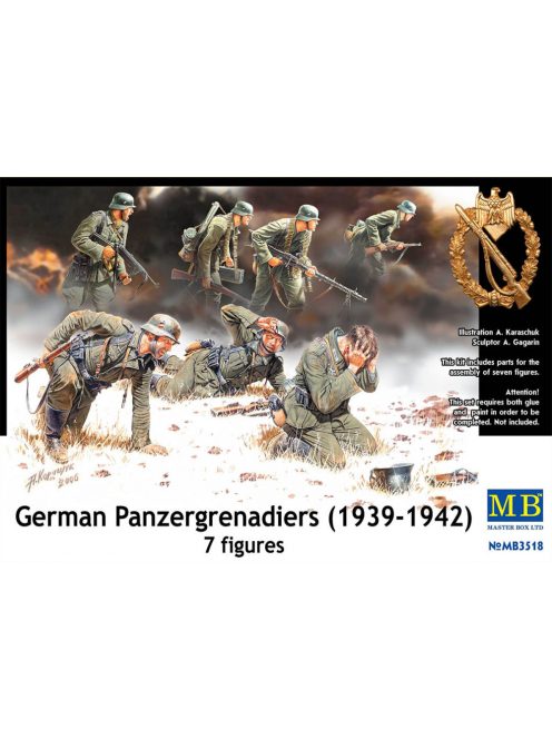 Master Box - Deutsche Panzergrenadiere 1939-1942