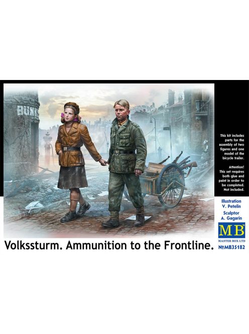 Master Box - Volkssturm. Ammunition to the Frontline