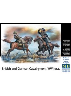 Master box - British and German cavalrymen,WWI era