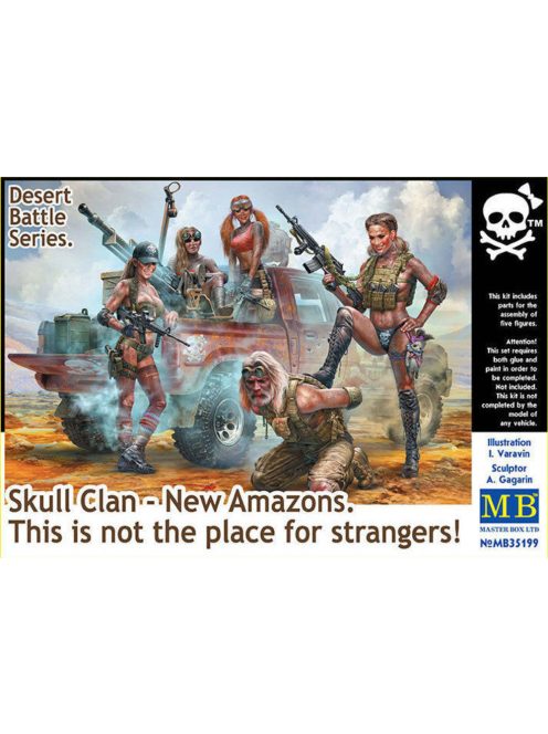 Master Box Ltd. - Desert Battle Series. Skull Clan - New Amazons