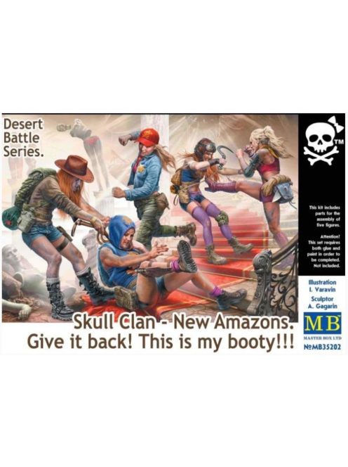 Master Box Ltd. - Desert Battle Series. Skull Clan-New Amazons