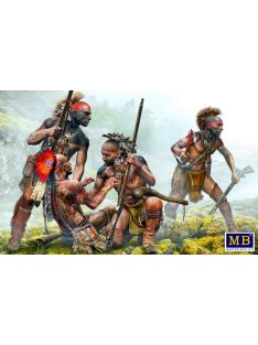   Master Box Ltd. - Protective Circle, Indian Wars series,XVIII century.Kit No.1