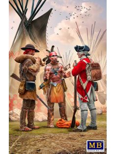   Master Box - Indian Wars Series, Xviii Century. Kit No. 4. Fair Exchange