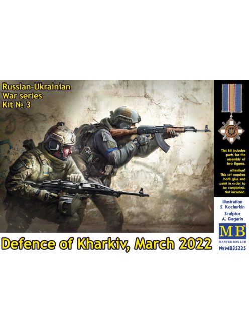 Master Box - Russian-Ukrainian War series, kit No 3. Defence of Kharkiv, March 2022