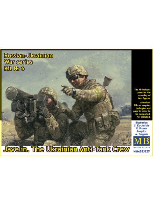 Master Box - Javelin. The Ukrainian Anti-Tank Crew Russian-Ukrainian War series, Kit ? 6