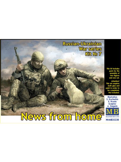 Master Box - News from home. Russian-Ukrainian War series, kit No 7