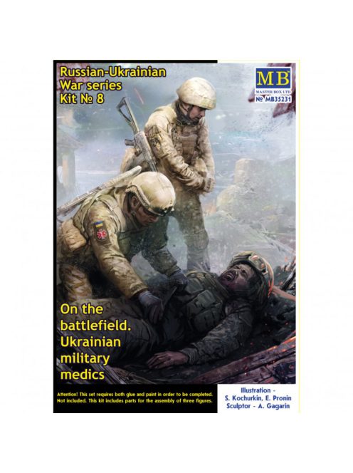 Master Box - On the battlefield. Ukrainian military medics Russian-Ukrainian War series, kit ? 8