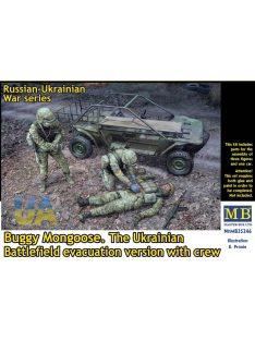   Master Box - Russian-Ukrainian War Series. Buggy Mongoose. The Ukrainian Battlefield evacuation version with crew