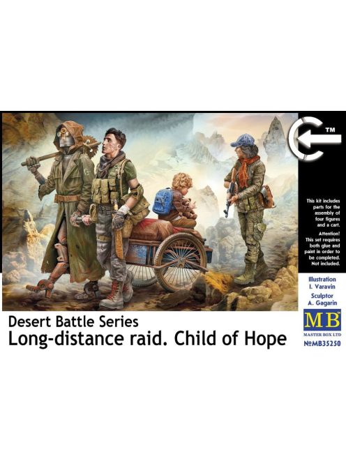 Master Box - Desert Battle Series. Long-distance raid. Child of Hope