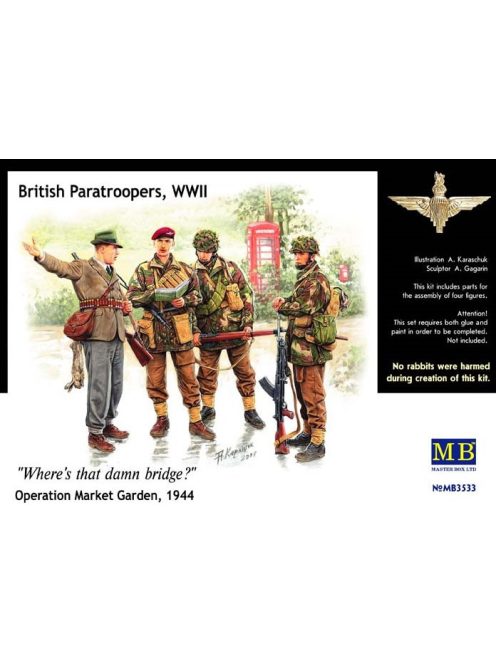 Master Box - British Paratroopers WWII Operation Mark
