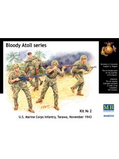  Master Box - Bloody Atoll series. Kit No 2, US Marine Corps Infantry,Tarawa, Nov