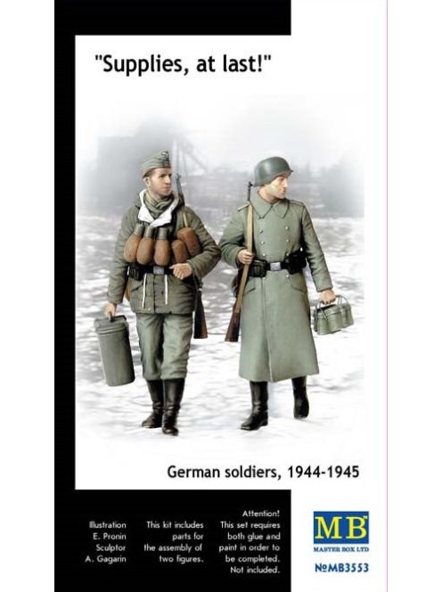 Master Box - Supplies,at last! German soldiers,1944-1945