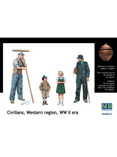 Master Box - Civilians, Western region, WW II era