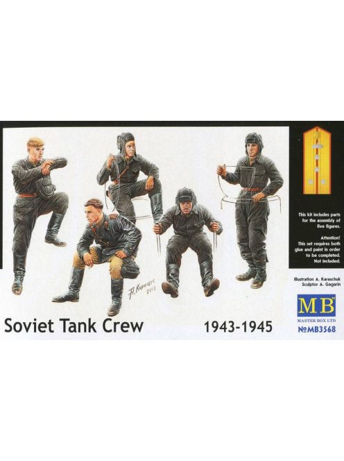 Master Box - Soviet Tank Crew,1943-1945