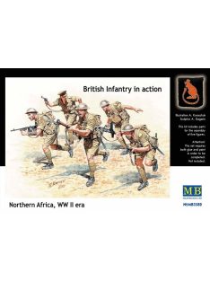   Master Box - British Infantry in action,Northern Africa, WW II Era