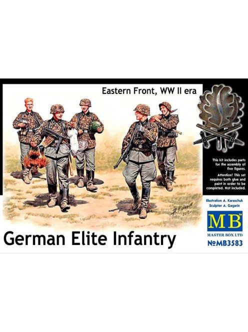 Master Box - German Elite Infantry ,Eastern Front, WW II Era