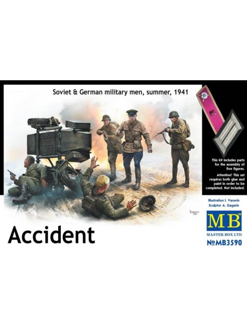 Master Box - Accident. Soviet&German military men,summer 1941