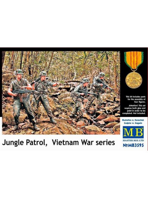 Master Box - Jungle Patrol, Vietnam War series