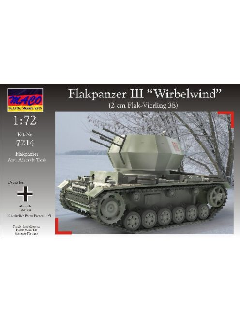 MACO - Flakpanzer III "Wirbelwind" (German anti aircraft tank WW.II)